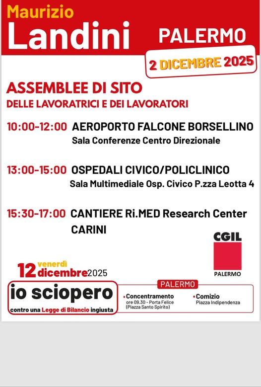 3 assemblee con Landini