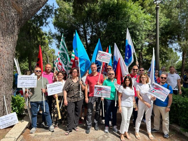 Almaviva, la protesta 1