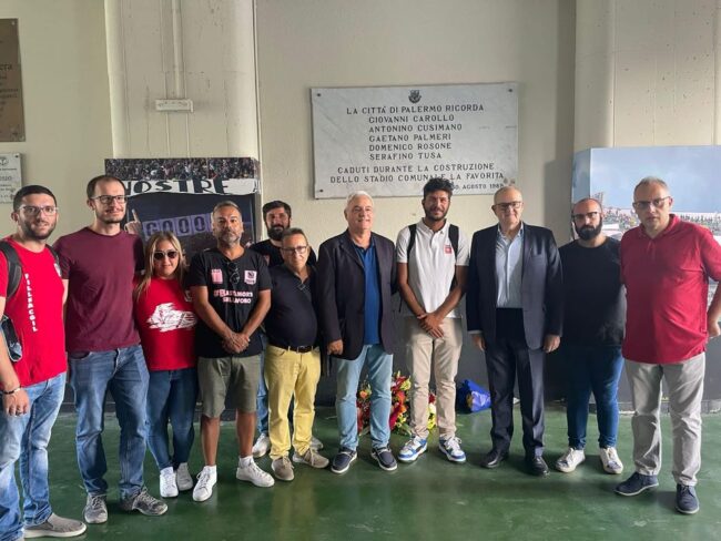 Stadio Barbera, ricordo operai morti 1